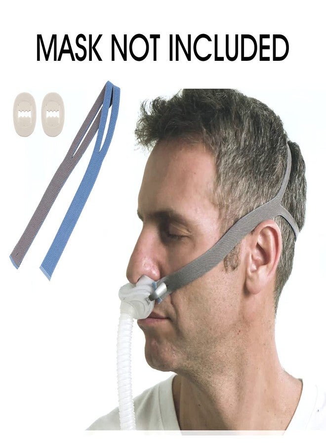 stonespace Resmed Airfit P10 Headgear Strap, Replacement CPAP Headgear Compatible with Resmed Airfit P10, 2-Pack (Without Mask) - Image 3